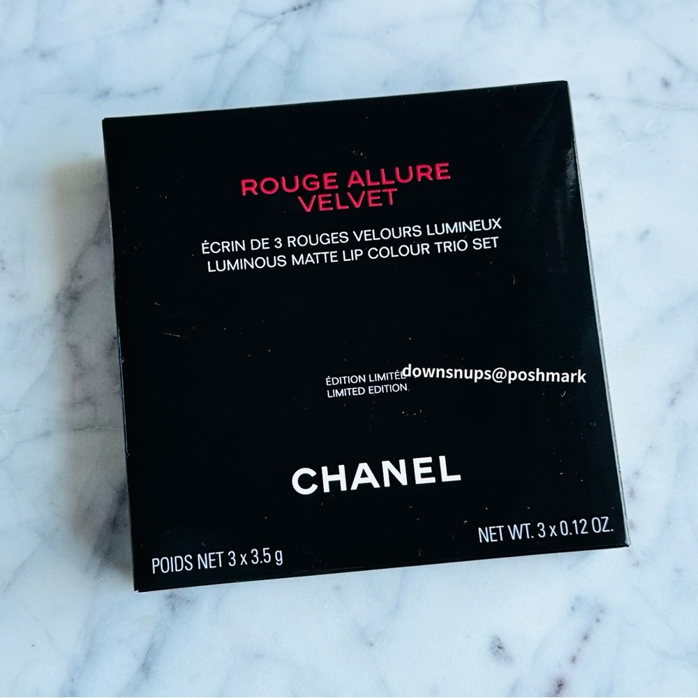 Chanel Limited Edition Luminous Matte Lip Colour Trio Set - Picture 2 of 7